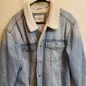 Fleeced Lined Jean Jacket